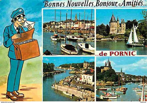 Carte postale pornic - pornic,