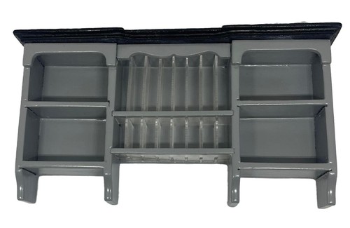 Maison poupées noir gris - poupées,