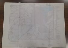 Carte allemande para US WW2 1.2500e Sainte Marie Du Mont Utah Beach repro