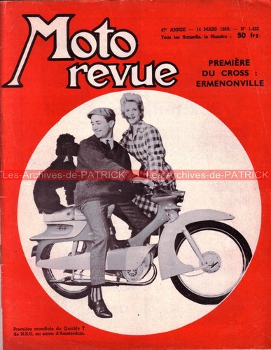 Moto revue 1432 bsa - moto,