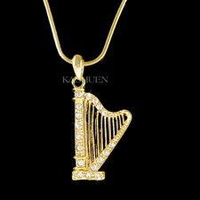Collier Harpe En Cristal
