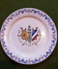 ASSIETTE ANCIENNE FAÏENCE