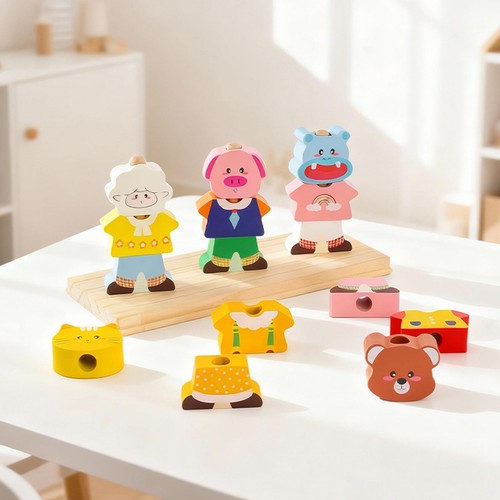 Blocs construction bois - blocs,