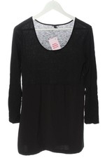 GLAMZ Robe à manches longues Dames Robe T EU 40 noir style décontracté