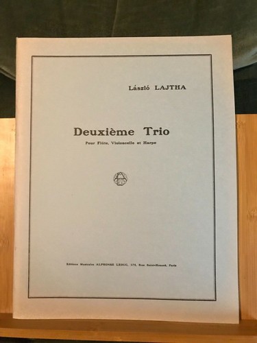 Laszlo lajtha trio - laszlo, flûte