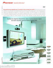 PUBLICITE ADVERTISING 065  2001  PIONEER   home cinéma VSX-C300-S