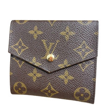 porte monnaie louis vuitton monogram marron tres bonne état