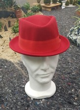 chapeau laine pork pie. Petit