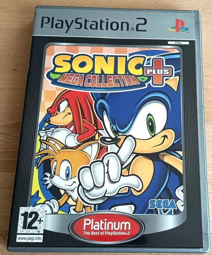 Playstation ps2 sonic mega - ps2,