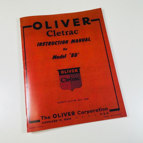 Oliver cletrac crawler - oliver,