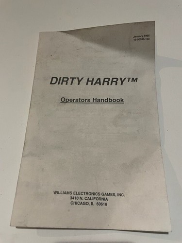 Flipper dirty harry manuel - flipper,