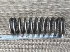 Ressort long pour amortisseur type "coulissant" pour 125 Motobécane