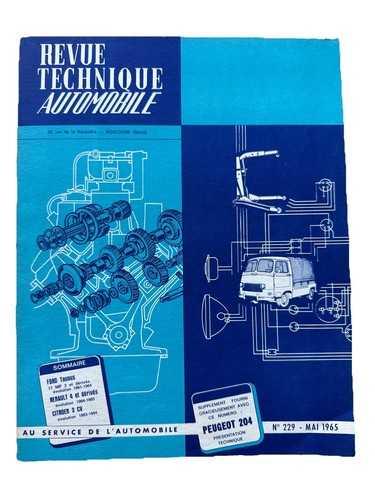 Revue technique automobile - revue,