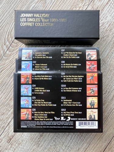 Coffret johnny hallyday - coffret, cd