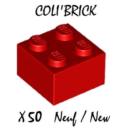 Lego 3003 50x briques - 50x, /