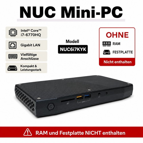 Intel nuc6i7kyk mini - intel,