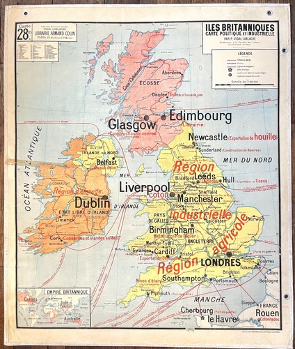 Ancienne carte scolaire - 🌍,