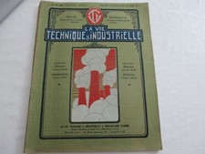 arts et métiers : REVUE LA VIE TECHNIQUE INDUSTRIELLE N 18 1921