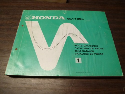 Parts list honda 1100 a - parts,