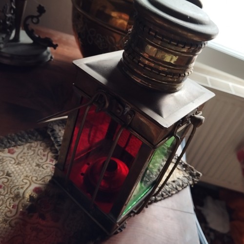 Lanterne ancienne cuivre - en,