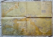 Carte Marine Bretagne 1952