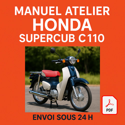 Manuel atelier honda supercub - manuel,