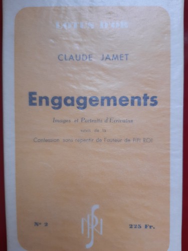 Engagements claude jamet - engagements,