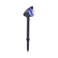 DISCO Lampes Directes Avec Piquet, Noir 1xLED-Board 3W RGB Lampe D'Extérieur