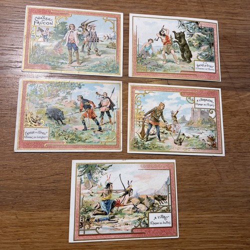 Lot chromos thème - de, 5