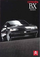 Catalogue Brochure Citroën BX Image 01/1990 France 
