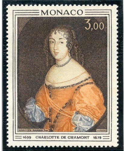 Stamp timbre monaco n - de,