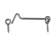 Crochet de contrevent 6x140mm ac. zingué