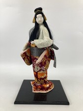 Kimono en soie pour poupée japonaise vintage fait main art intérieur...