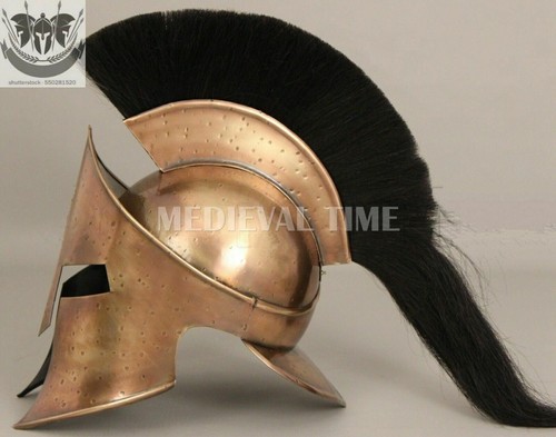 Casque spartiate medieval - casque,