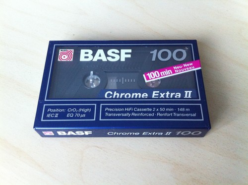 Basf chrome extra 100 audio - chrome,