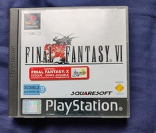 Final Fantasy VI PAL -  PS1  Complet avec démo FFX PS2 Occasion-Bon état général