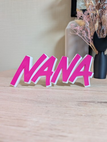 Logo nana enseigne plaque - nana,
