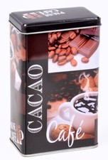 Boîte à café en métal