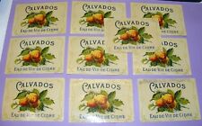 10 ANCIENNES ÉTIQUETTES