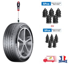 Kit de réparation de pneus sous vide, pour Voiture, Moto, Caoutchouc Tubeless