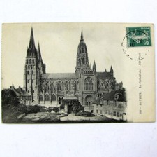 Cpa 14 Bayeux 1917 la cathédrale Calvados