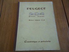 RARE PEUGEOT 204 BREAK DIESEL