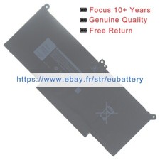 F3YGT neuf 7.6V 60Wh batterie pour Dell Laptop Latitude 13 14 E7280 7490 7290