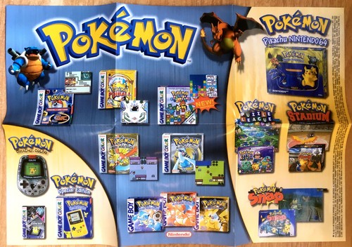 Poster officiel nintendo - a4,
