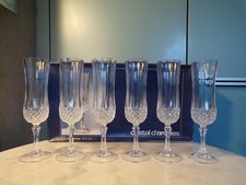 6 FLÛTE CHAMPAGNE CRISTAL