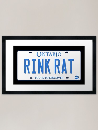Rink rat ontario license plate - license,