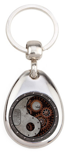 Steampunk yin yang porte - -,