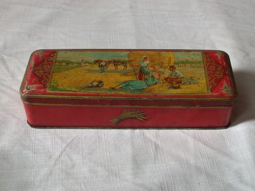 Boite vintage tole - boite,