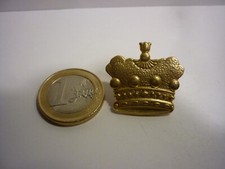 Pin's Couronne Crown Doré