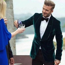 Veste Blazer Verte Pour Hommes